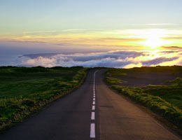 Open road