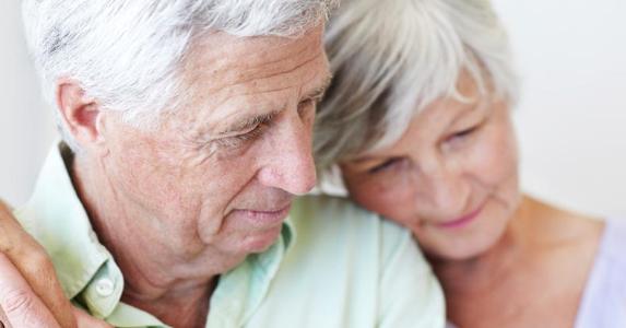 Reverse mortgage: Better than other options? Senior couple embracing each other | iStock.com/GlobalStock