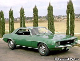 1969 Chevrolet Camaro ZL1 © General Motors