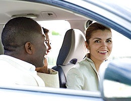 Talking to a passenger: Moderate risk © stefanolunardi/Shutterstock.com