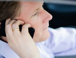 Hand-held cellphone use: Moderate risk © S. M. Beagle/Shutterstock.com