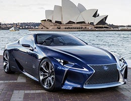 Lexus LF-LC Blue