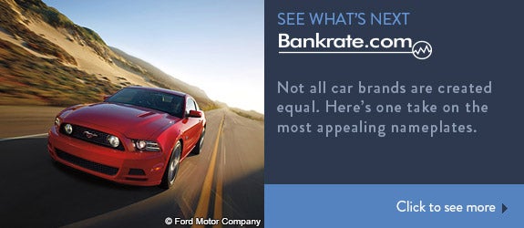 Not all car brands are created equal. Here's one take on the most appealing nameplates. © Ford Motor Company