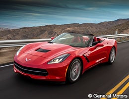 Chevrolet Corvette Stingray 1LT Convertible © General Motors