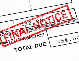 You can avoid debt collectors, sometimes © Stephen VanHorn/Shutterstock.com