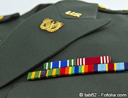 Marching with the military