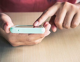 Weak spots of mobile banking © patpitchaya/Shutterstock.com
