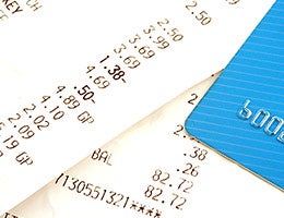 Can I keep track of the card and its costs? © GVictoria/Shutterstock.com