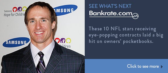 These 10 NFL stars receiving eye-popping contracts laid a big hit on owners' pocketbooks. © Debby Wong/Shutterstock.com