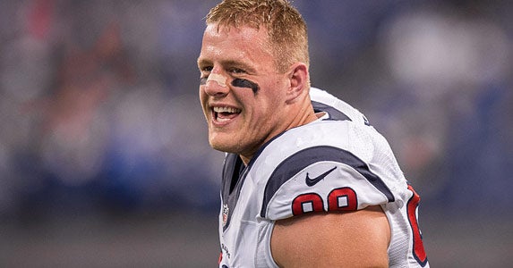 J.J. Watt © Zach Bolinger/Icon Sportswire/Corbis