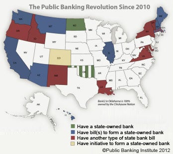 State-owned banks in the works