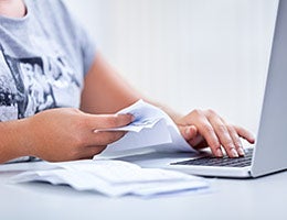 Free online banking and bill pay are available © Lucky Business/Shutterstock.com