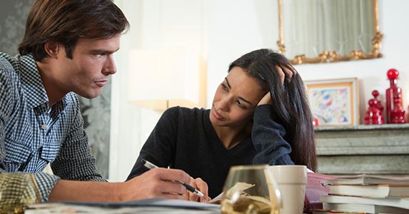 Treat the loan like a mortgage Treat the loan like a mortgage | PhotoAlto/Sigrid Olsson/BrandX Pictures/Getty Images