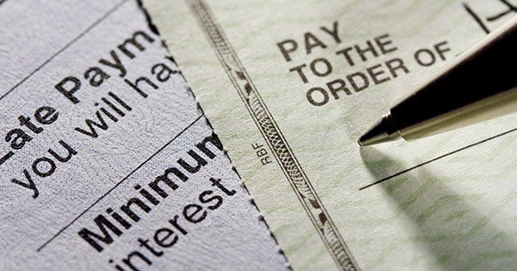 You've missed credit card payments © fotopak - Fotolia.com