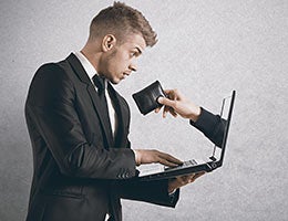 Chilling scammers and hackers © alphaspirit/Shutterstock.com