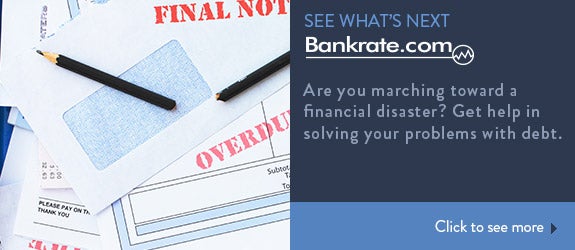 Are you marching toward a financial disaster? Get help in solving your problems with debt. © Pixsooz/Shutterstock.com