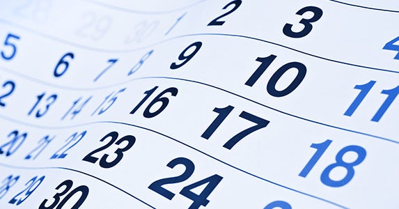 Use your calendar © Korn/Shutterstock.com