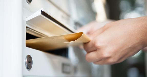 Send a letter to the reporting creditor | Andrey_Popov/Shutterstock.com