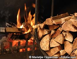 Don't count on a fireplace to keep you warm