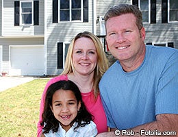 Parents with foster daughter
