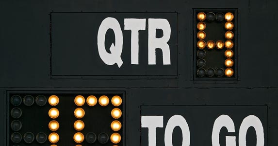 Beware of the 3rd and 4th quarters © iStock