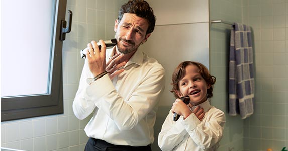 An electric shaver An electric shaver | Morsa Images/Getty Images