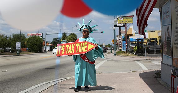 Taxes Taxes | Joe Raedle/Getty Images