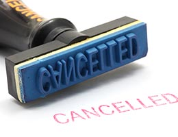 Coverage cancellations © vichie81/Shutterstock.com