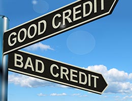 Has your credit score improved? © Stuart Miles/Shutterstock.com