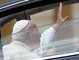 'Holy smoke, the pope just canceled!' © giulio Napolitano/Shutterstock.com