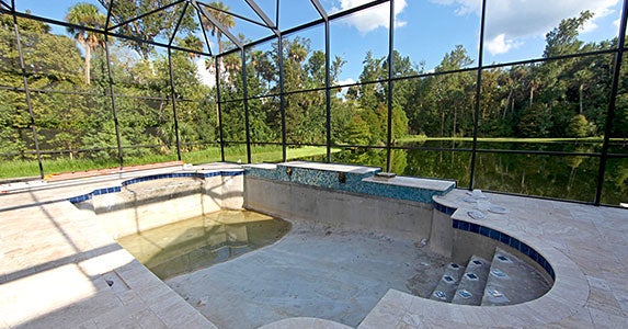 New pool © Lucy Clark/Shutterstock.com