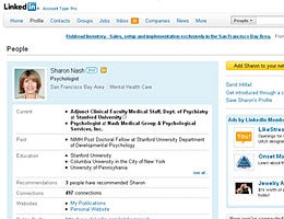 LinkedIn -- the go-to site for professionals LinkedIn -- the go-to site for professionals