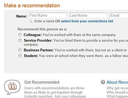 Get recommendations, stay in touch Get recommendations, stay in touch