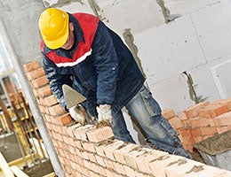 Masons see growth in physically demanding jobs © Dmitry Kalinovsky/Shutterstock.com