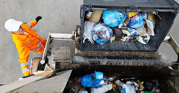 No. 8: Garbage collector © Dmitry Kalinovsky/Shutterstock.com