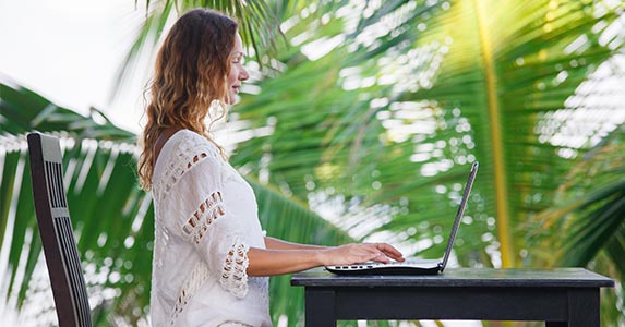 Work at home in your PJs? Work at home in your PJs? | Hvoenok/Shutterstock.com