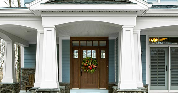 A new home for the holidays A new home for the holidays | Spaces Images/Getty Images