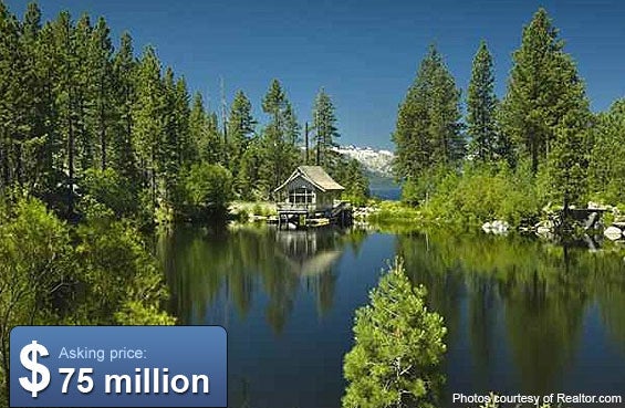 A cabin in the woods -- billionaire-style.