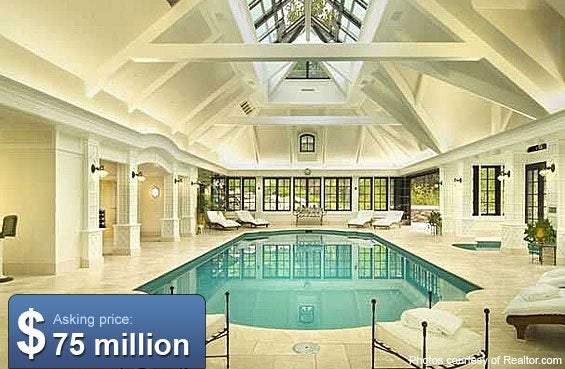 A cabin in the woods -- billionaire-style.