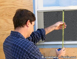 From the outside: Windows and exterior walls From the outside: Windows and exterior walls
