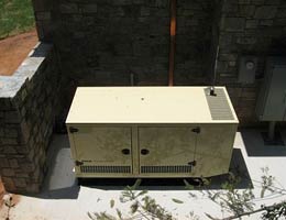 Backup power generator