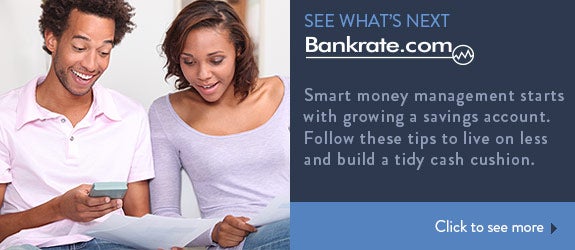 Smart money management starts with growing a savings account. Follow these tips to live on less and build a tidy cash cushion. © auremar/Shutterstock.com