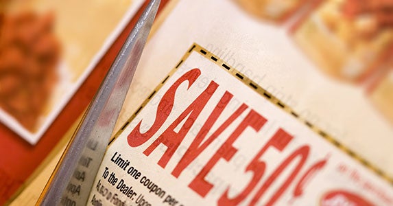 Know your store's coupon policies © igor kisselev/Shutterstock.com