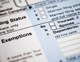 Exemptions, aka dependents