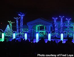 Lights in the West Texas town of El Paso