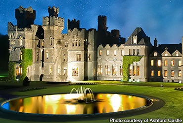 Feel like a royal, even if you aren't one © Photo courtesy of Ashford Castle