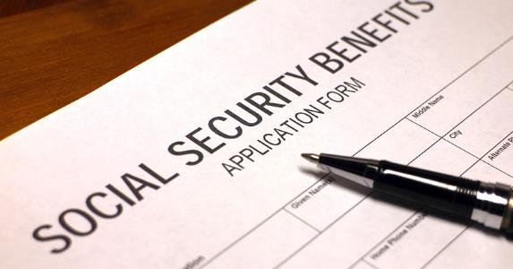 Social Security benefits application form © iStock