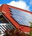 Solar panels on house