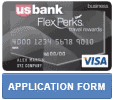 US Bank FlexPerks Travel Rewards Visa Signature Card