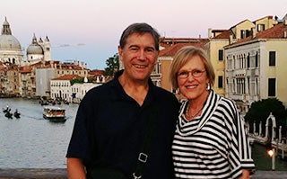 The Martins in Venice, Italy